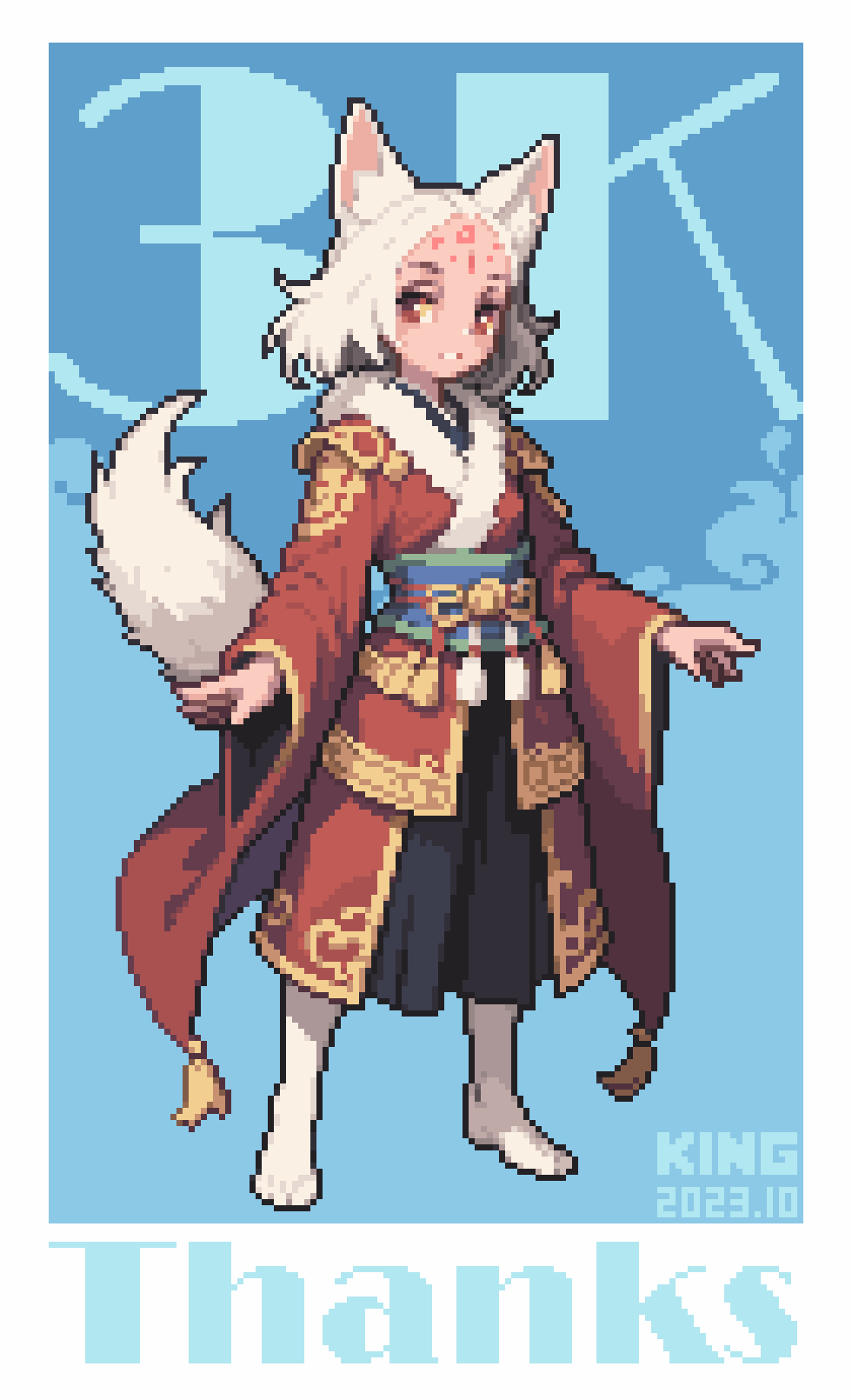 THORNS custom pixel artwork