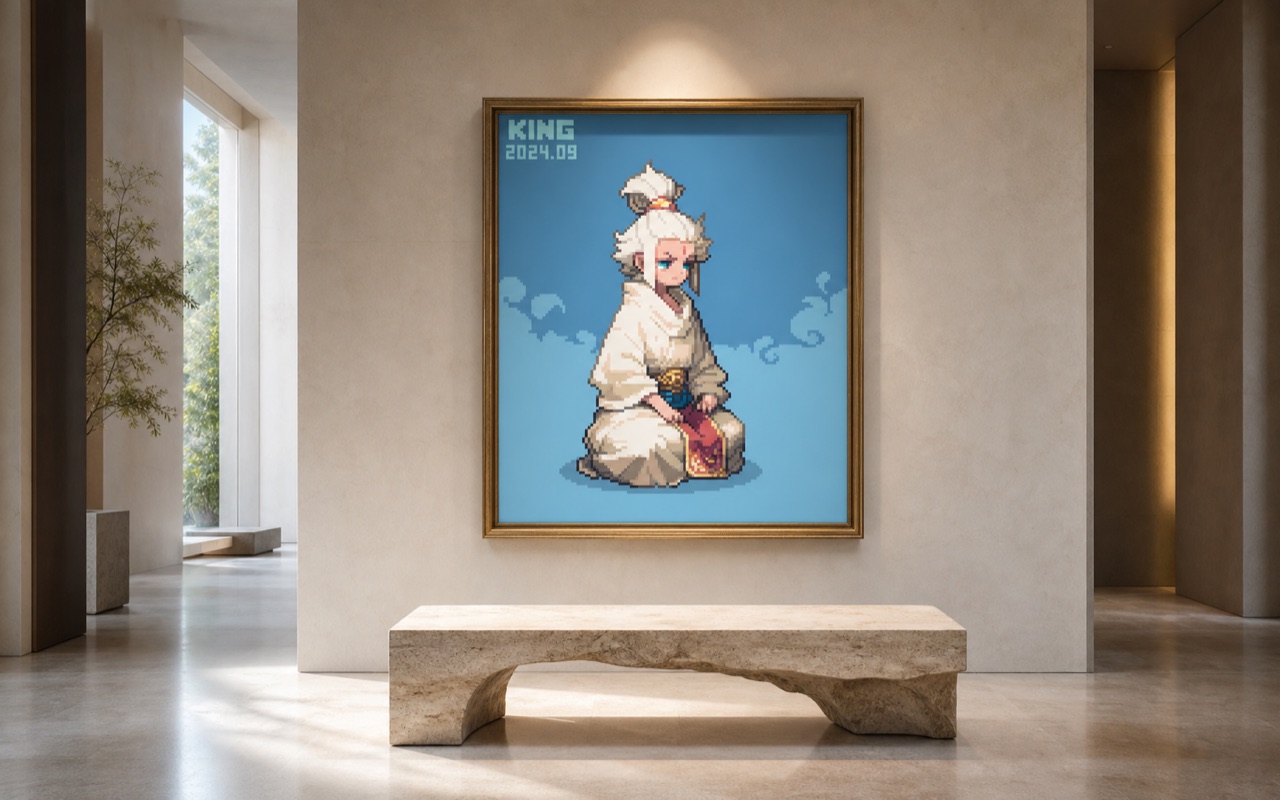 RITUAL / LIMESTONE framed gallery presentation